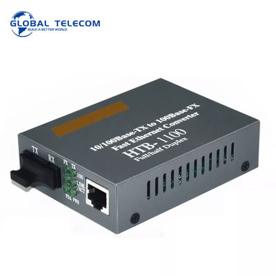 HTB-1100 Faser-Medien-Konverter, schneller Transceiver des Ethernets 10/100Mbps